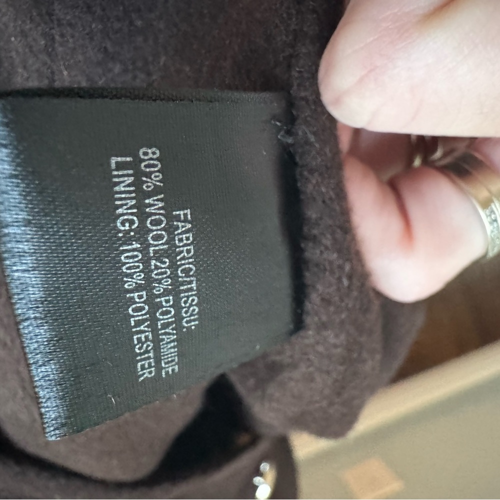 Maje Short cropped coat - Picture 10 of 11
